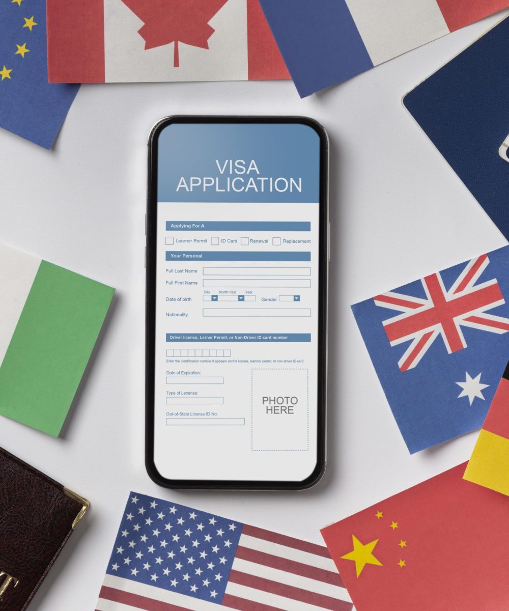 visa-application-composition-with-different-flags